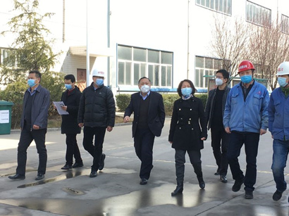 【陜重有限】市國資委巡視員許一雙一行檢查、指導(dǎo)陜重公司疫情防控工作